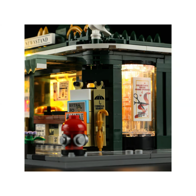 Lumibricks F9023 - Newsstand, 566 steentjes