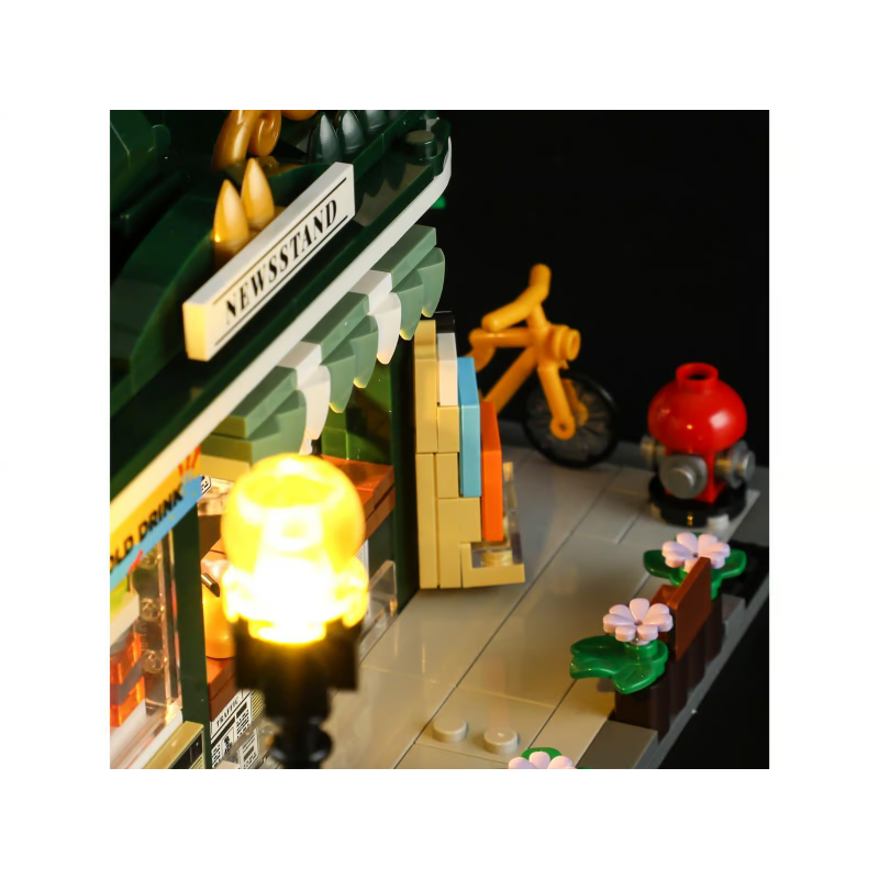 Lumibricks F9023 - Newsstand, 566 steentjes