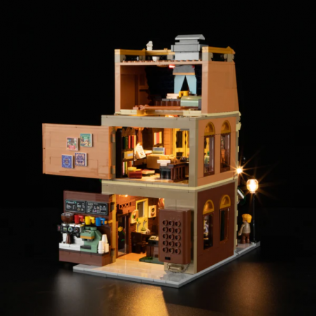 Lumibricks F9031 - Book cafe, 1718 steentjes