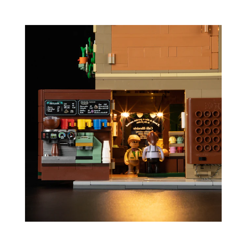 Lumibricks F9031 - Book cafe, 1718 steentjes