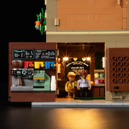 Lumibricks F9031 - Book cafe, 1718 steentjes