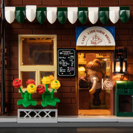 Lumibricks F9031 - Book cafe, 1718 steentjes