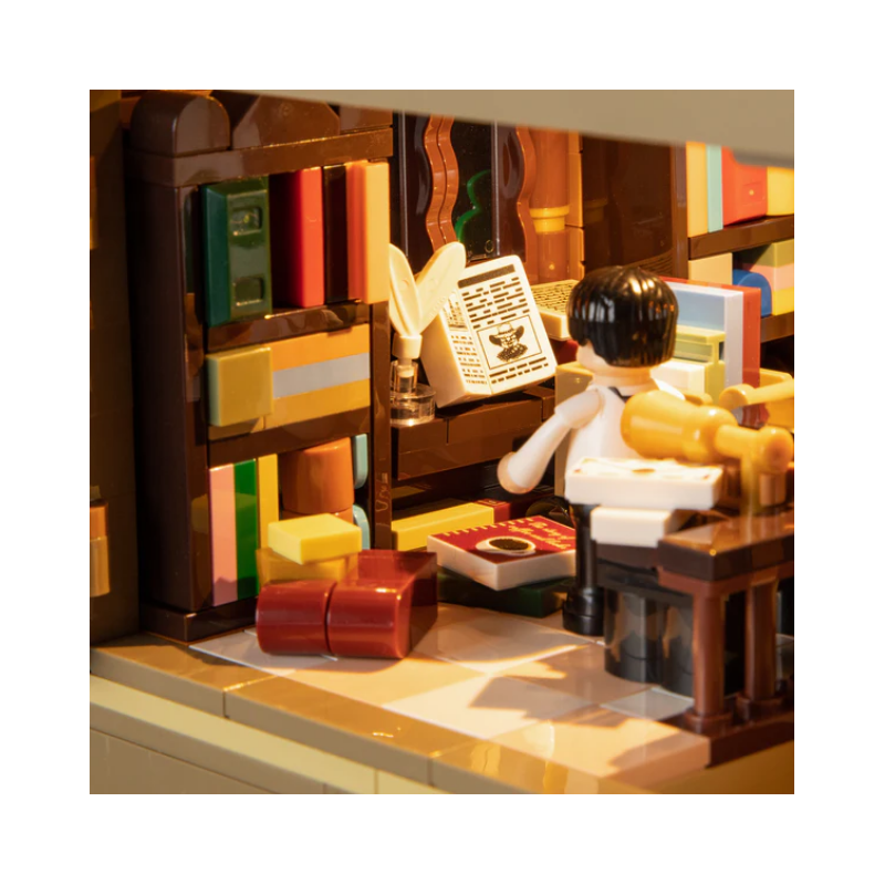 Lumibricks F9031 - Book cafe, 1718 steentjes
