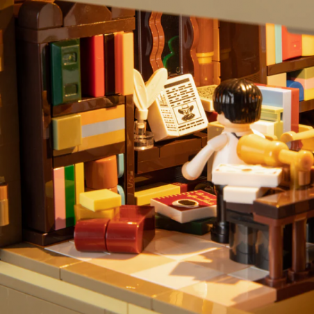 Lumibricks F9031 - Book cafe, 1718 steentjes