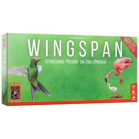 Wingspan uitbreiding: Midden- en Zuid-Amerika, Bordspel, 999games
