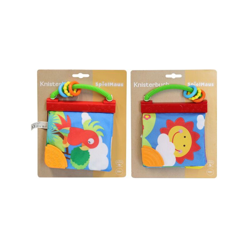 Spielmaus  Baby Crinkle Book