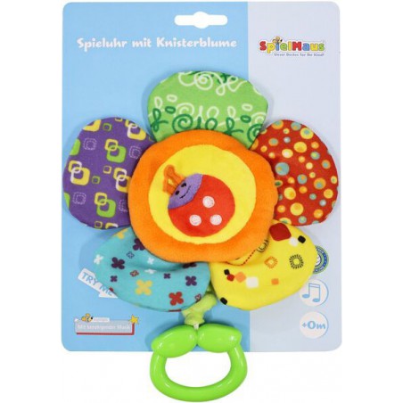 Spielmaus Muziekdoos met Knetterende Bloem