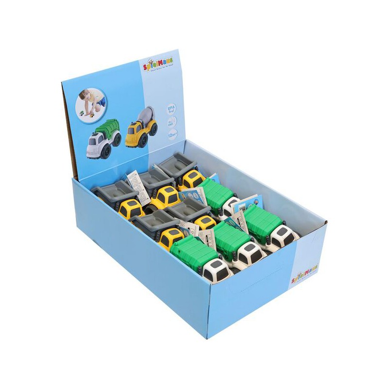 Spielmaus Baby bouwvoertuigen