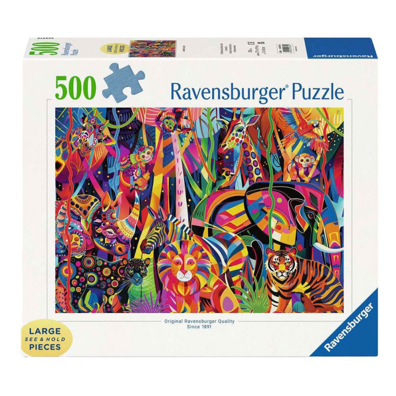 Jeweled Jungle, 500 XL stukjes Ravensburger