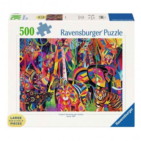 Jeweled Jungle, 500 XL stukjes Ravensburger