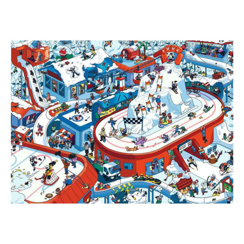 Ravensburger 200stukjes Winter sport stadium