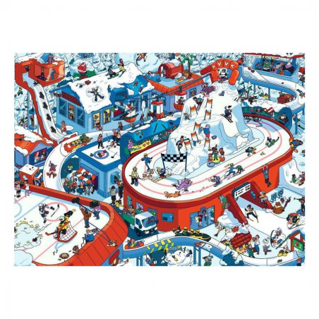Ravensburger 200stukjes Winter sport stadium