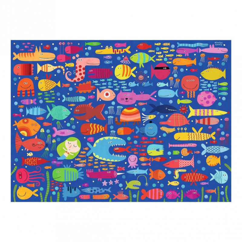 Ravensburger 200stukjes Funny fish friends