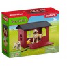 Schleich Hondenhok met golden retriever, 42722
