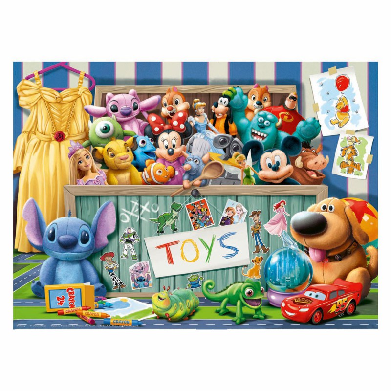 Disney Pixar Multicharacter 100 stukjes puzzel Ravensburger