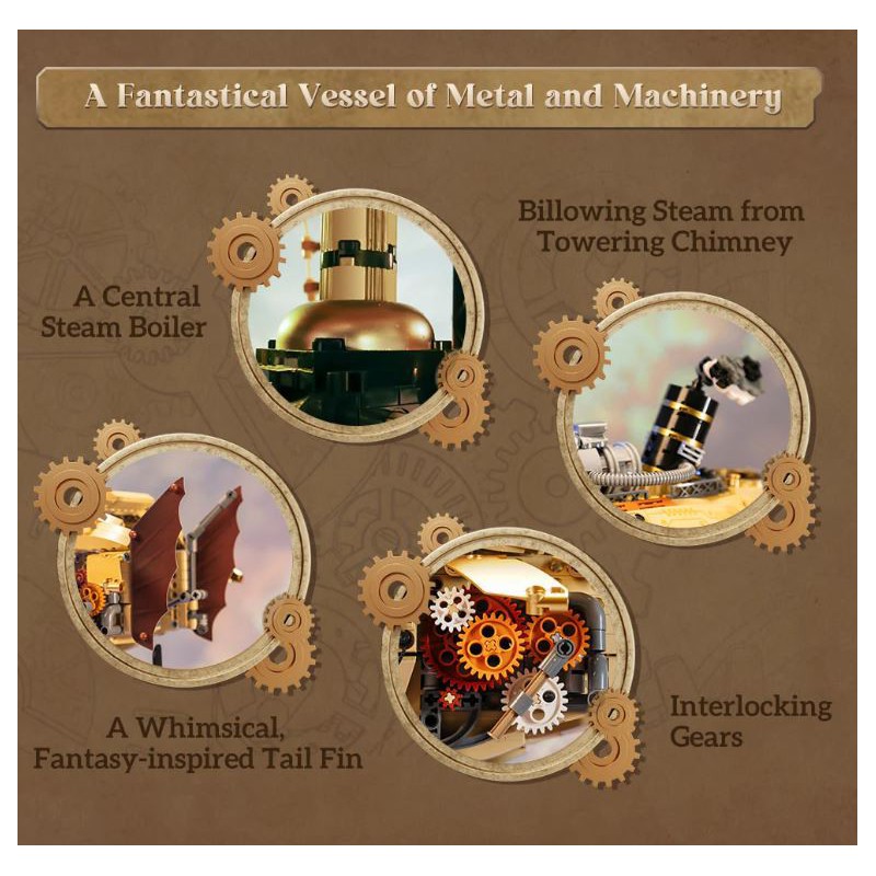 PanTasy 85021 - Steampunk Airship