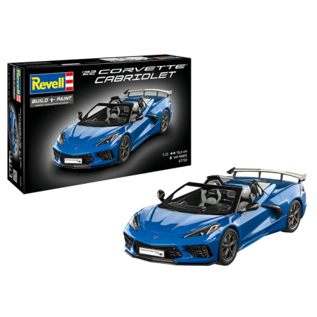 Corvette C8 Cabriolet 1:25, Revell