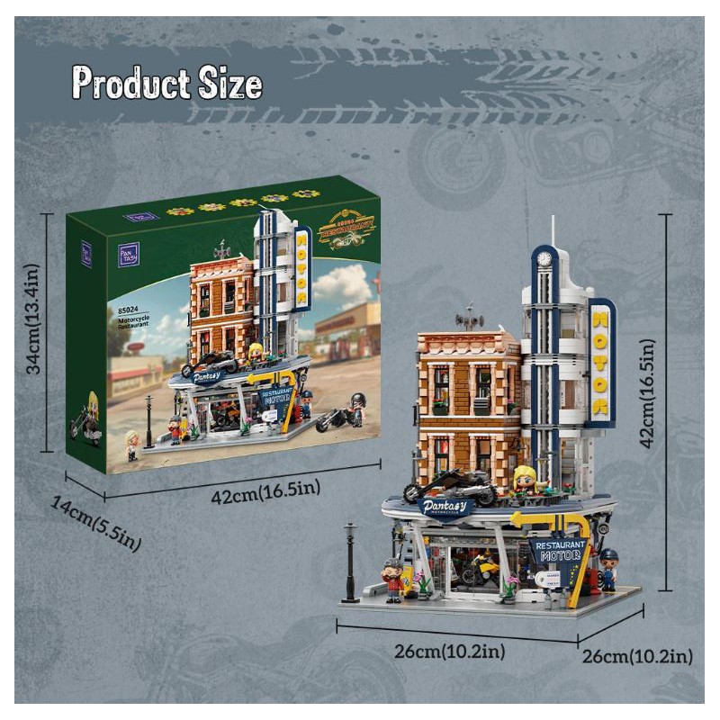 PanTasy 85024 - Motorcycle Restaurant