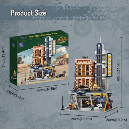 PanTasy 85024 - Motorcycle Restaurant