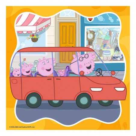 Peppa Pig puzzel 3x49stukjes ravensburger