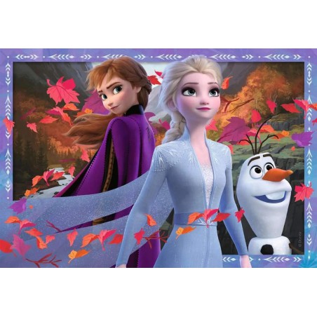 Ravensburger  2*24stukjes Disney Frozen 2, IJzige avonturen