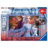 Disney Frozen 2, IJzige avonturen, 2x24 stukjes Ravensburger