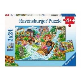 Amusement park, 2x24 stukjes Ravensburger
