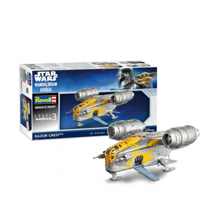 Razor Crest, Mandalorian and Grogu 1:72, Revell