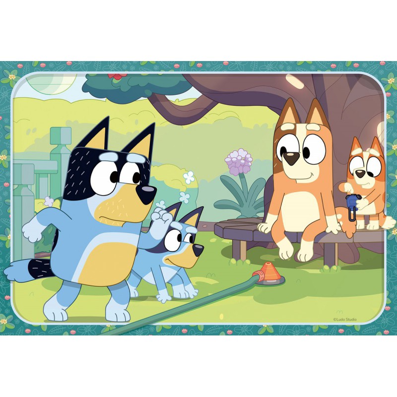 Ravensburger  2x12 stukjes Bluey