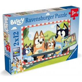 Bluey, 2x12 stukjes Ravensburger