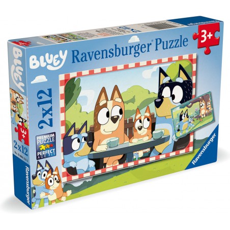 Bluey, 2x12 stukjes Ravensburger