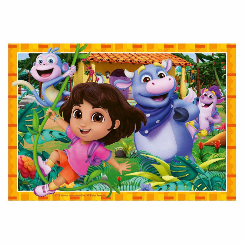 Ravensburger  2x12 stukjes Dora, we can do it