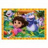 Ravensburger  2x12 stukjes Dora, we can do it