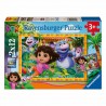 Dora, we can do it, 2x12 stukjes Ravensburger