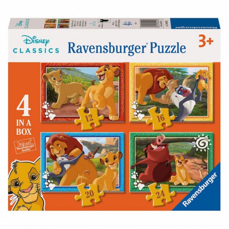 Disney The Lion king 12+16+20+24 stukjes Ravensburger