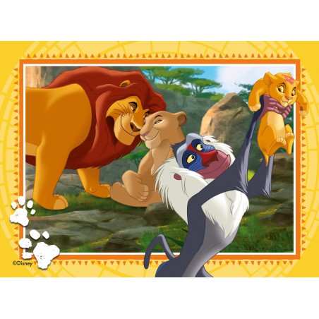 Disney The Lion king 12/16/20/24 stukjes kinderpuzzel Ravensburger