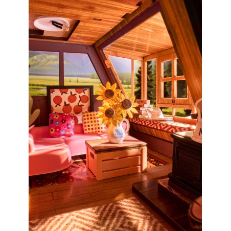 A-Frame Cabin, Diy Miniature House, Rolife