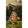 A-Frame Cabin, Diy Miniature House, Rolife