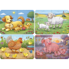Boerderijdieren  2+4+6+8 stukjes Ravensburger: My First Puzzles