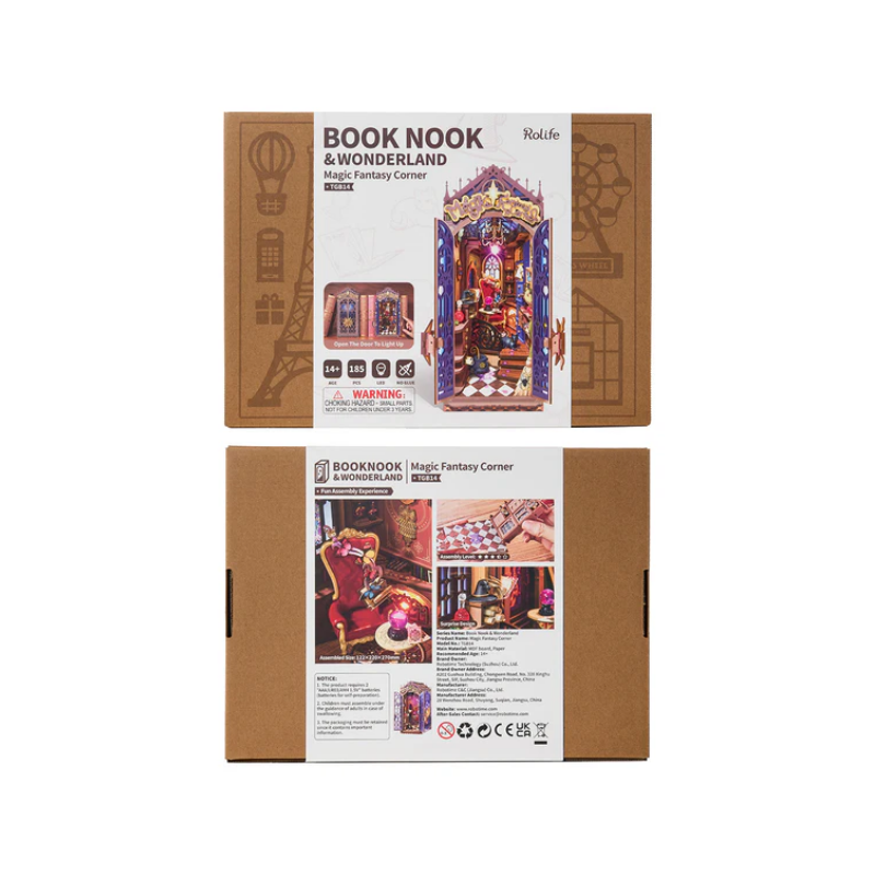 Book Nook, Magic Fantasy Corner, Rolife