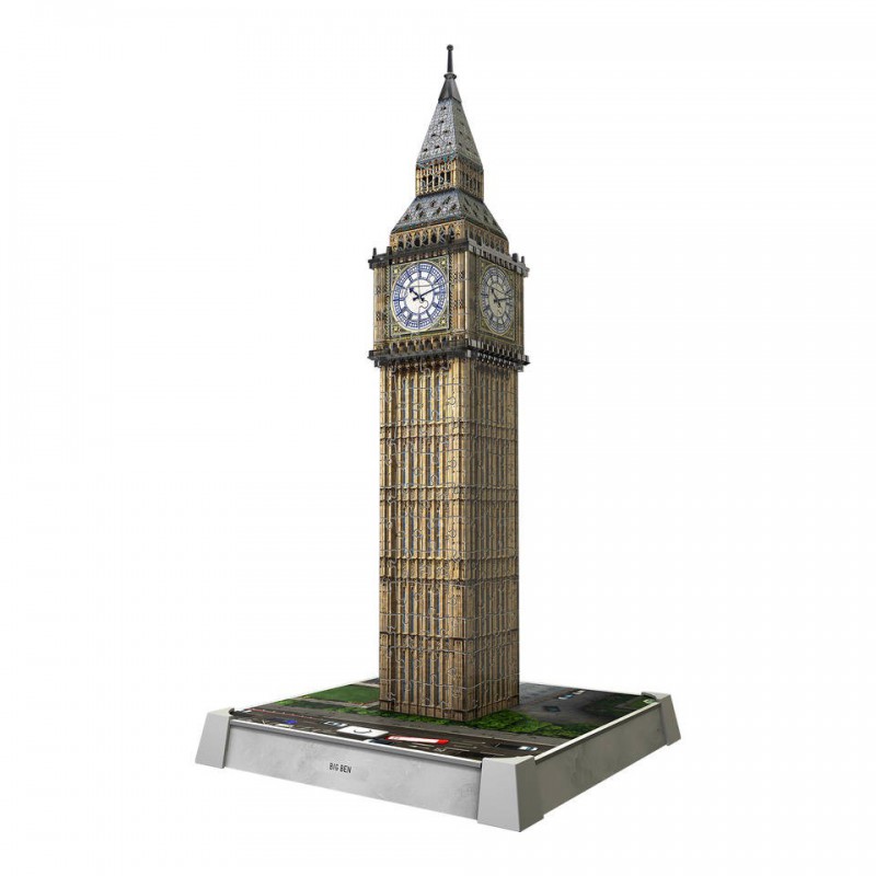 3D puzzel, Big Ben, with light Ravensburger 235 stukjes