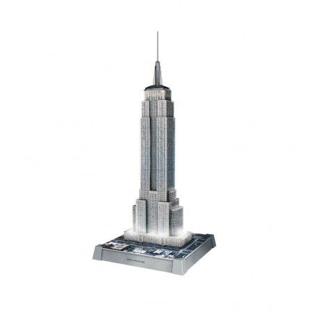 3D puzzel, Empire State Building, with light Ravensburger 235 stukjes