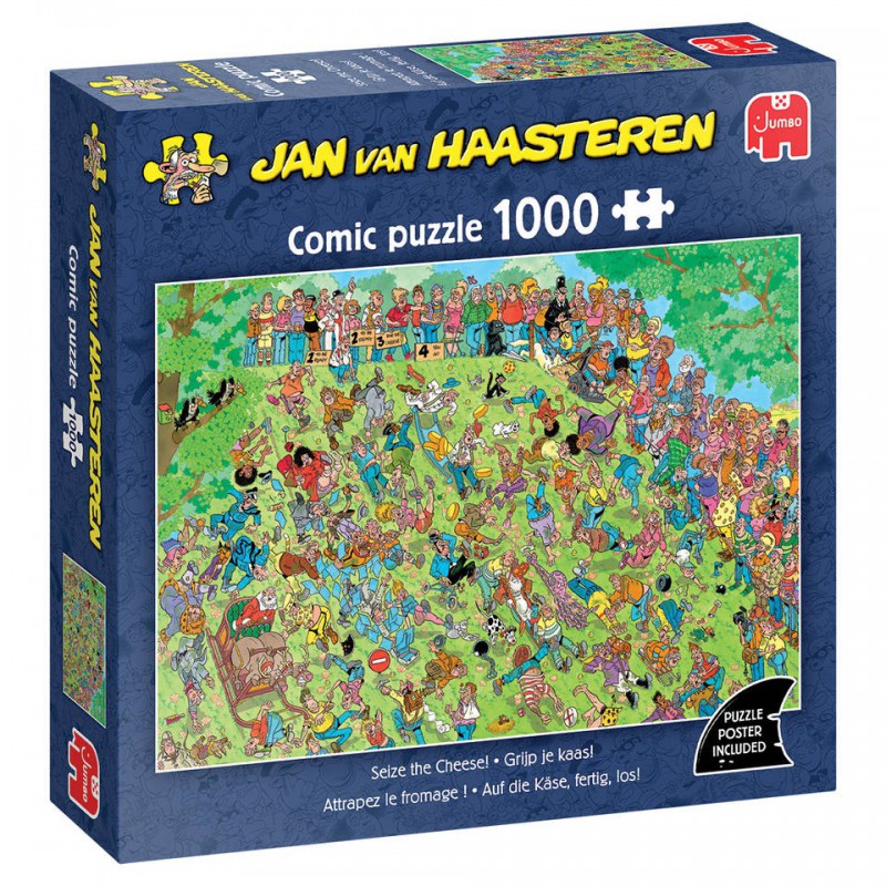 Jan van Haasteren, Grijp je kaas, 1000stukjes, Jumbo