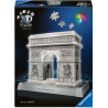 3D puzzel, Arc de Triomphe, Paris, with light, Ravensburger