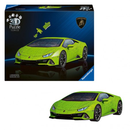 3D puzzel, Lamborghini Huracan EVO Ravensburger 108 stukjes