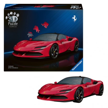 3D puzzel, Ferrari SF90 Stradale Ravensburger 108 stukjes