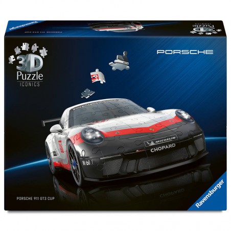 3D puzzel, Porsche 911, GT3 Cup, Ravensburger