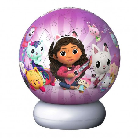 3D puzzel Nightlight, Gabby's Dollhouse 72 stukjes Ravensburger