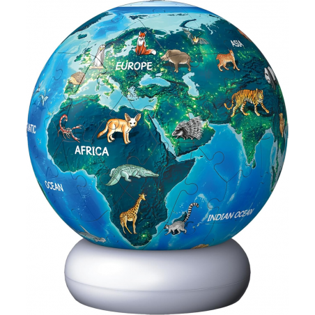 3D puzzel Nightlight, The earth by night 72 stukjes Ravensburger