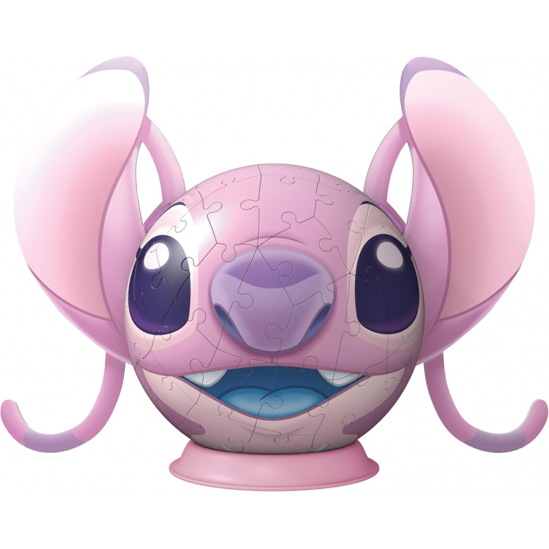 3D puzzelbal, Disney Angel met oren, Ravensburger 72 stukjes